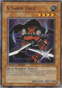 Amazon.com: Yu-Gi-Oh! - X-Saber Uruz (HA01-EN012) - Hidden Arsenal